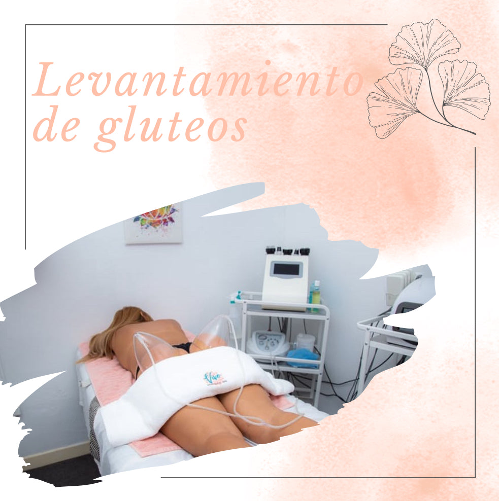 5 secciones levantamiento de glúteos