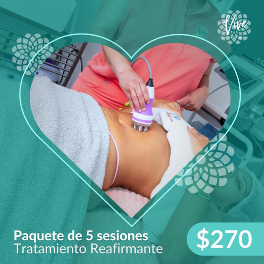 Paquete de 5 Sesiones Tratamiento Reductor